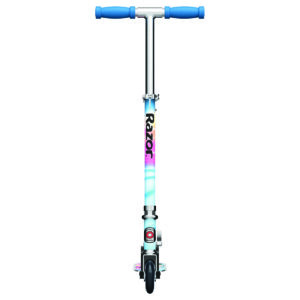 A-Kick Scooter photographed in-studio on a simple white background