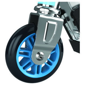 A-Kick Scooter photographed in-studio on a simple white background